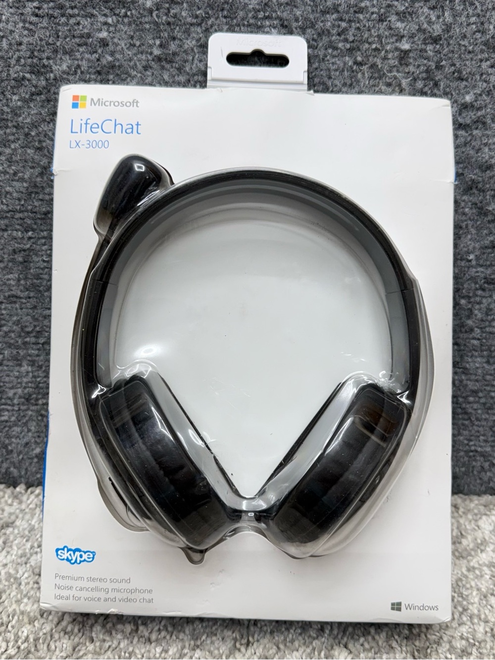 Microsoft LifeChat LX-3000 Over-Ear USB Headset W/ Microphone